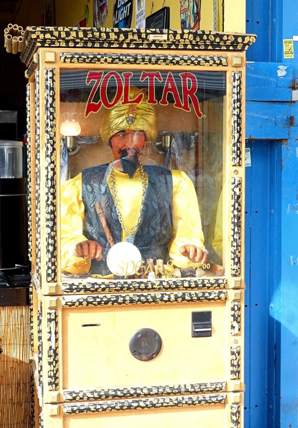 Zoltar Luna Park Coney Island Brooklyn New York USA