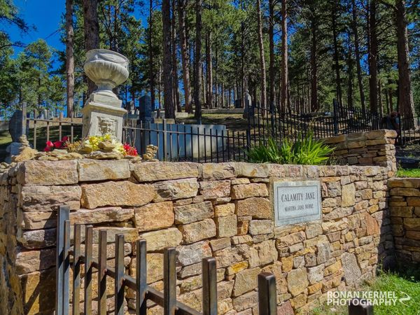 Tombe de Calamity Jane Mount Moriah Cemetary Deadwood
