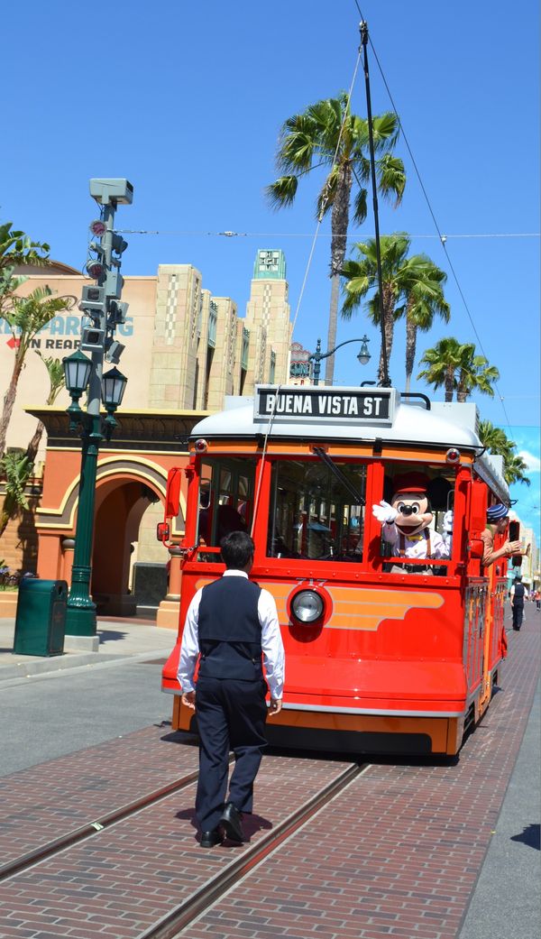 Red Car Trolleys Disney California Adventure