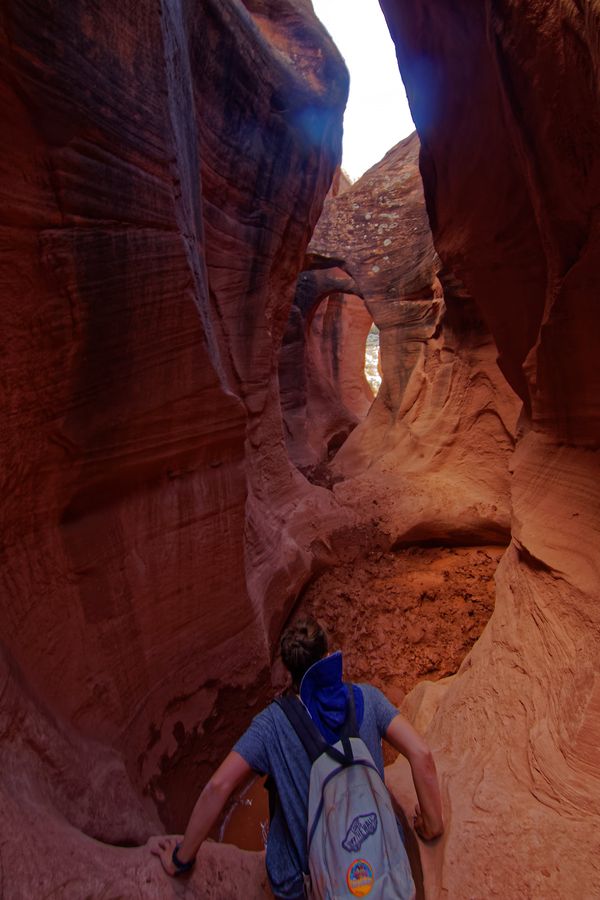 Arche Peek a Boo Hole in the Rock Road Utah