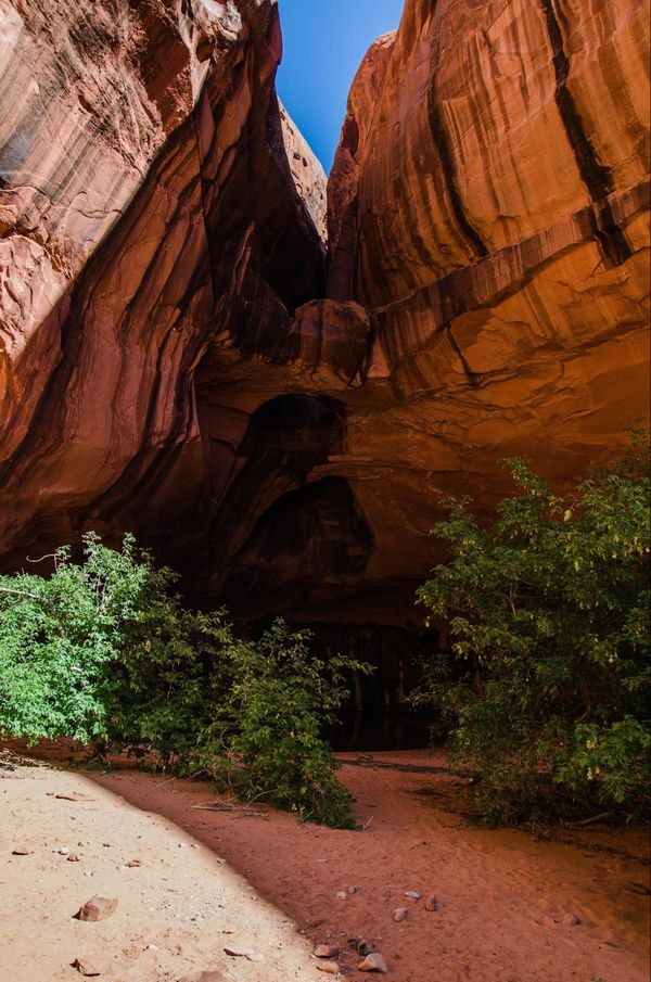 Neon Canyon Hole in the Rock Road Utah