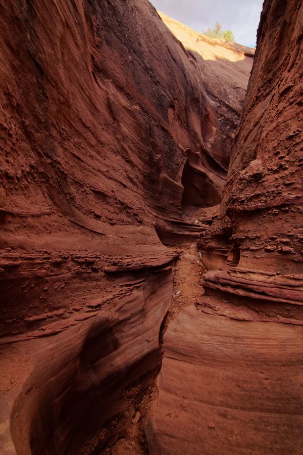 Peek-a-Boo Slot Canyon Hole in the Rock Road Utah