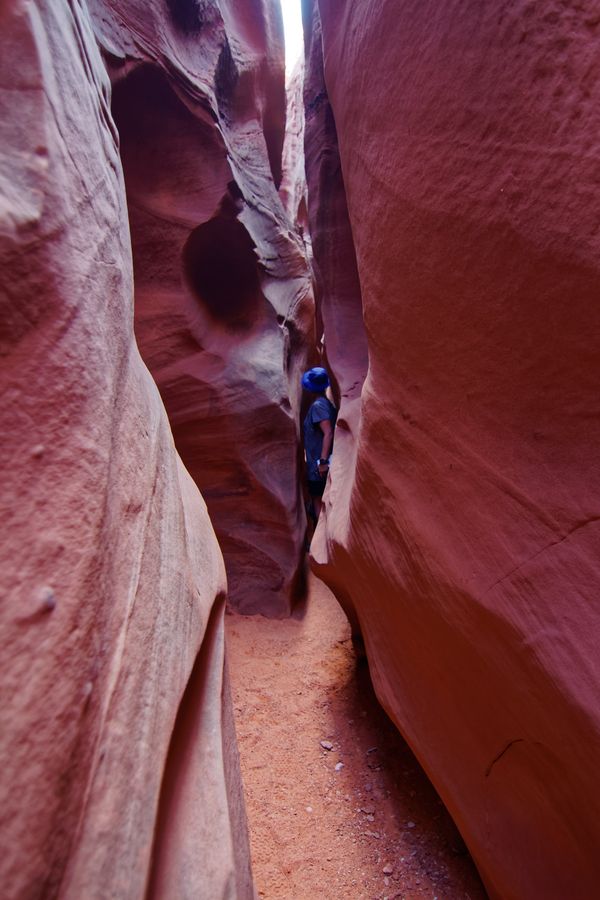 Spooky Slot Canyon Hole in the Rock Road Utah