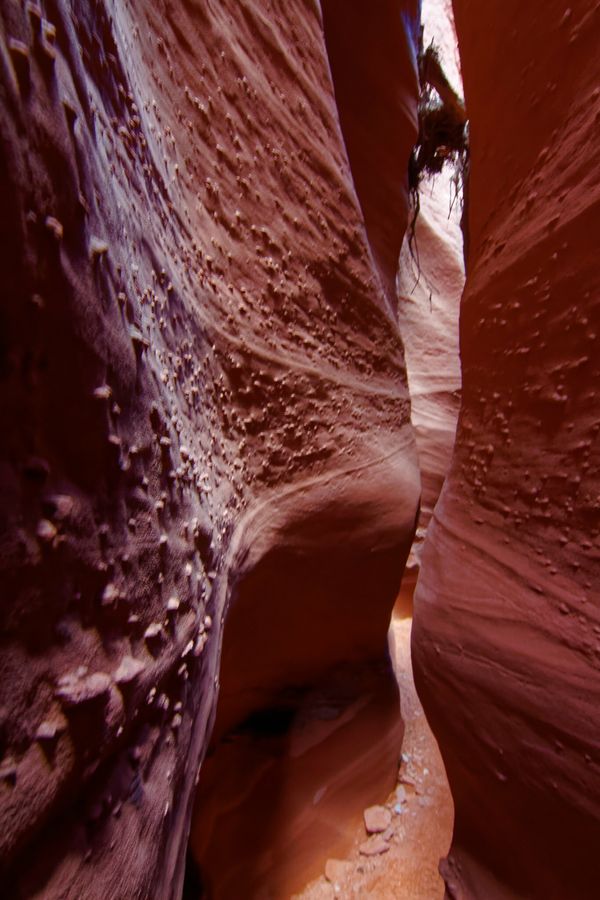 Spooky Slot Canyon Hole in the Rock Road Utah