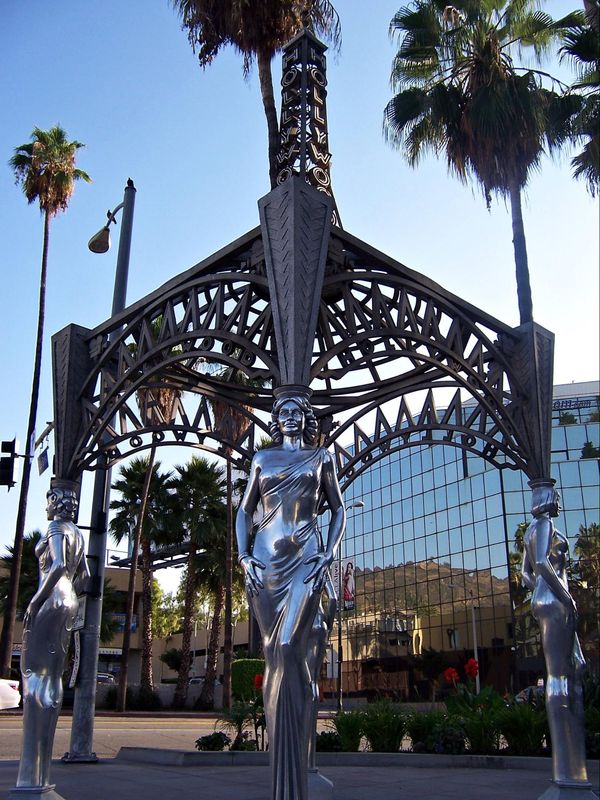 Four Ladies Gazebo Hollywood Walk of Fame