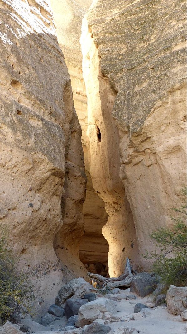 Étroit canyon Slot Canyon Trail Kasha-Katuwe Tent Rocks