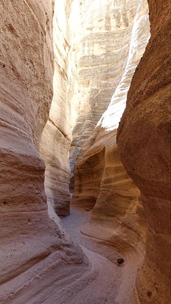 Falaises lissées par les pluies Slot Canyon Trail Kasha-Katuwe Tent Rocks