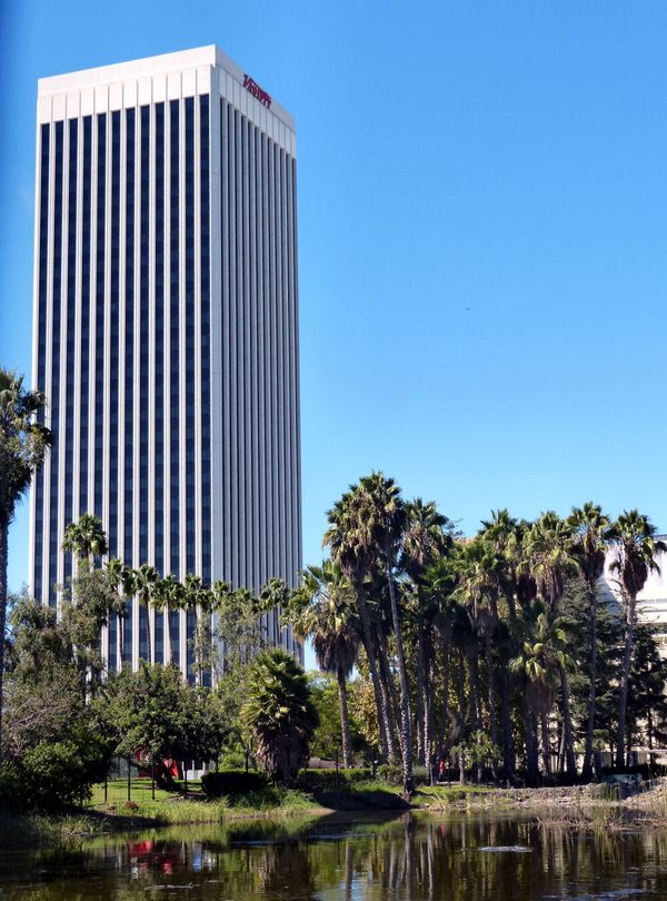 Le Variety Building avec vue sur les Tar Pits Los Angeles