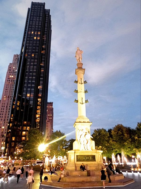 Christophe Colomb Columbus Circle New York