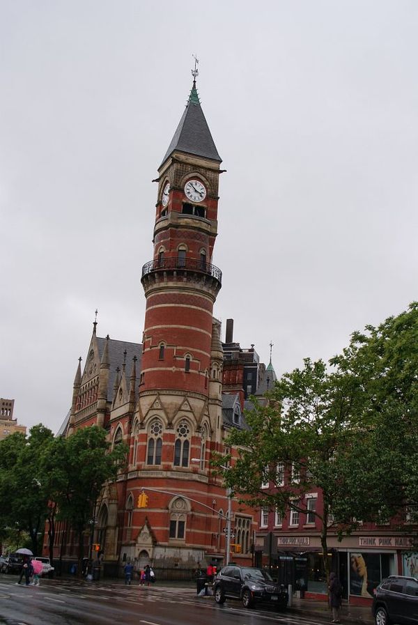 Jefferson Market Library West Village Manhattan New York