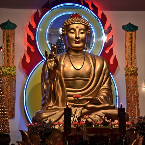Mahayana Buddhist Temple Chinatown New York