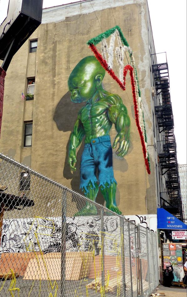 Mural Little Italy New York