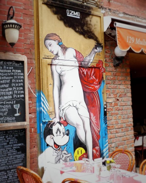Mural Little Italy New York