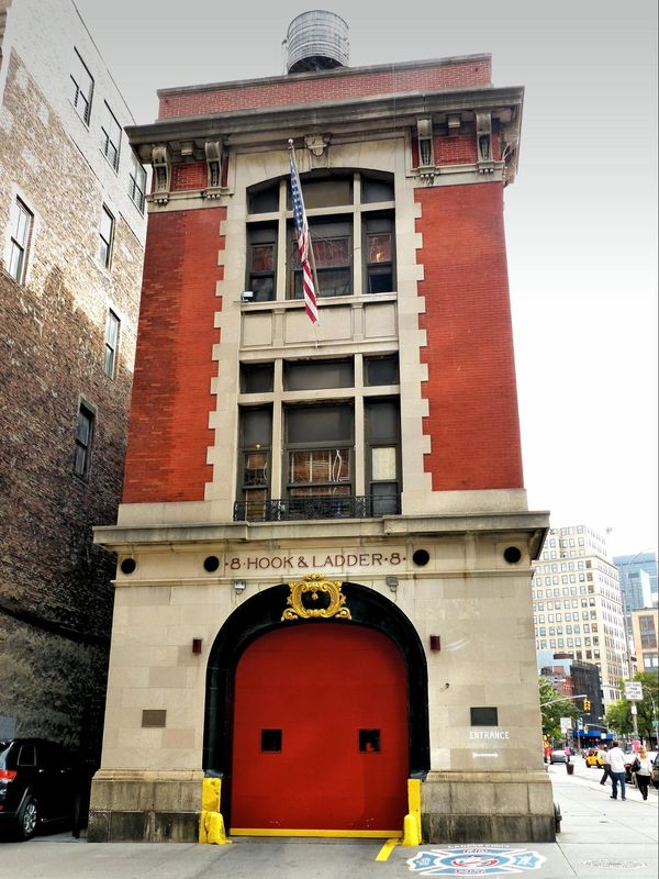 Firehouse, Hook & Ladder Company 8 Tribeca Manhattan New York