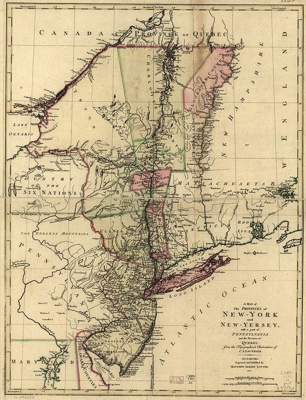 État de New York en 1777