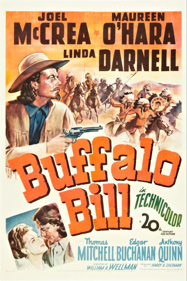 Affiche du film Buffalo Bill tourné à Old Paria Movie Set en Utah