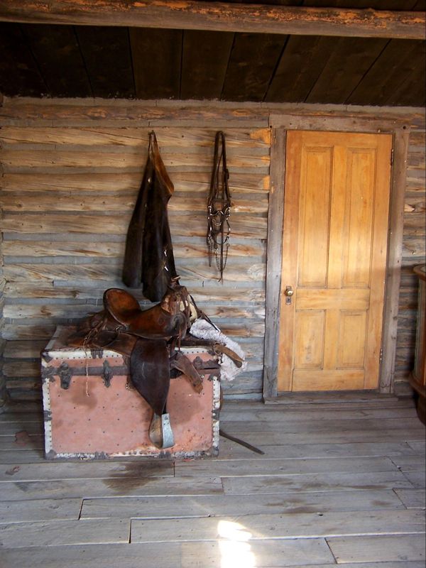 Mud Spring Cabin Old Trail Town Wyoming