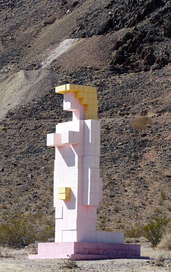 Lady Desert The Venus of Nevada Rhyolite Ghost Town