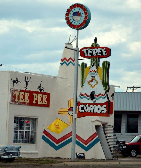 Tee Pee Curios Tucumcari Route 66 Nouveau-Mexique