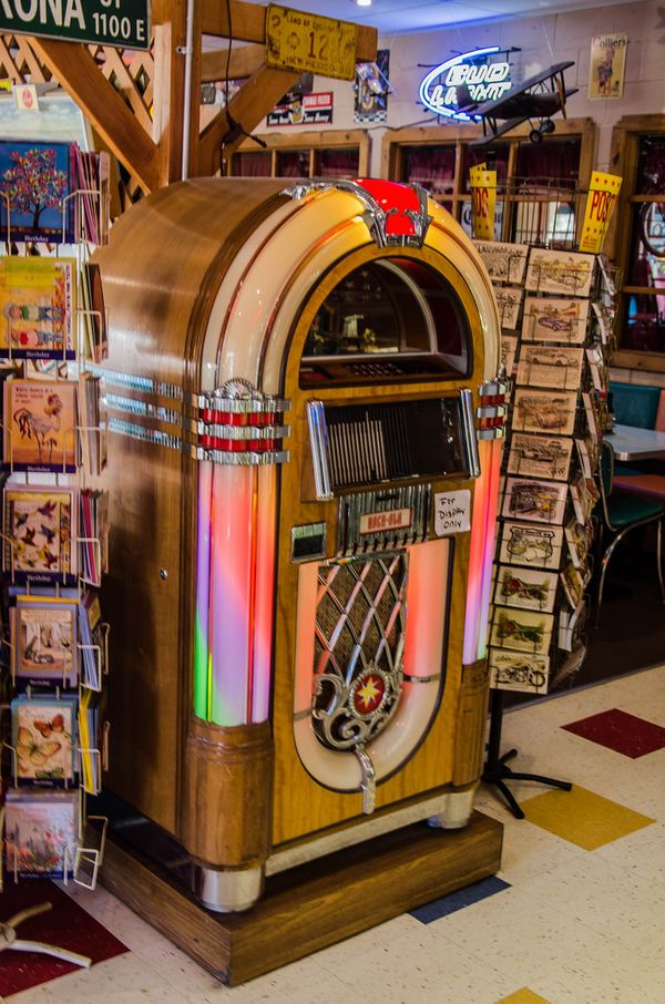 Juke Box Joseph’s Bar & Grill Santa Rosa Route 66 Nouveau-Mexique