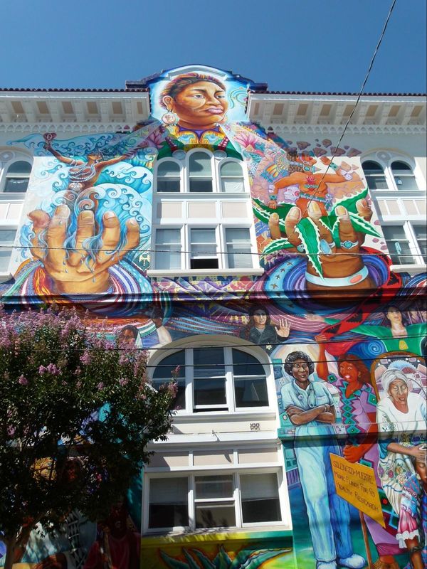 MaestraPeace Mural San Francisco