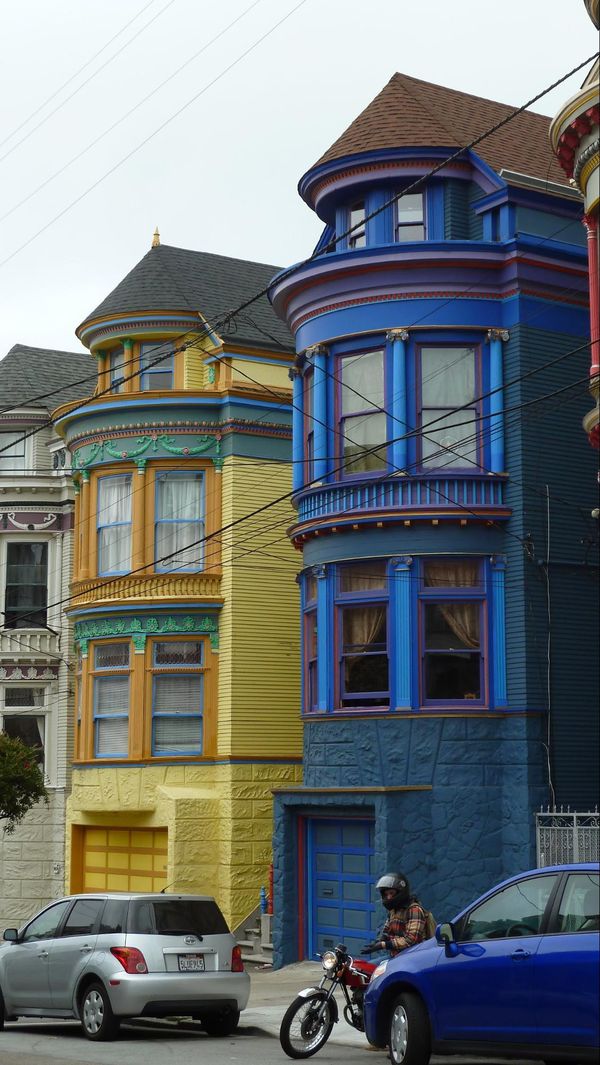 Des demeures hautes en couleur San Francisco