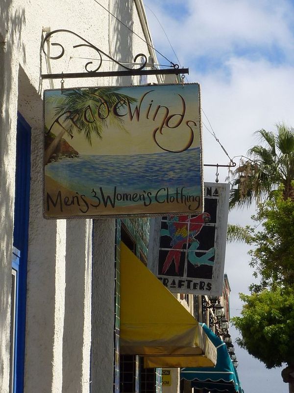 Enseigne boutique Avalon Santa Catalina Island