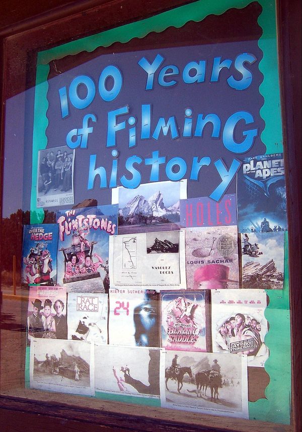 100 ans d'histoire de tournage Vasquez Rocks
