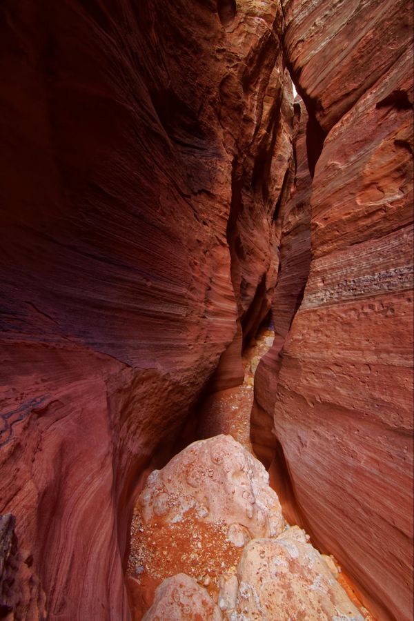 Obstacle à franchir Wire Pass Utah USA