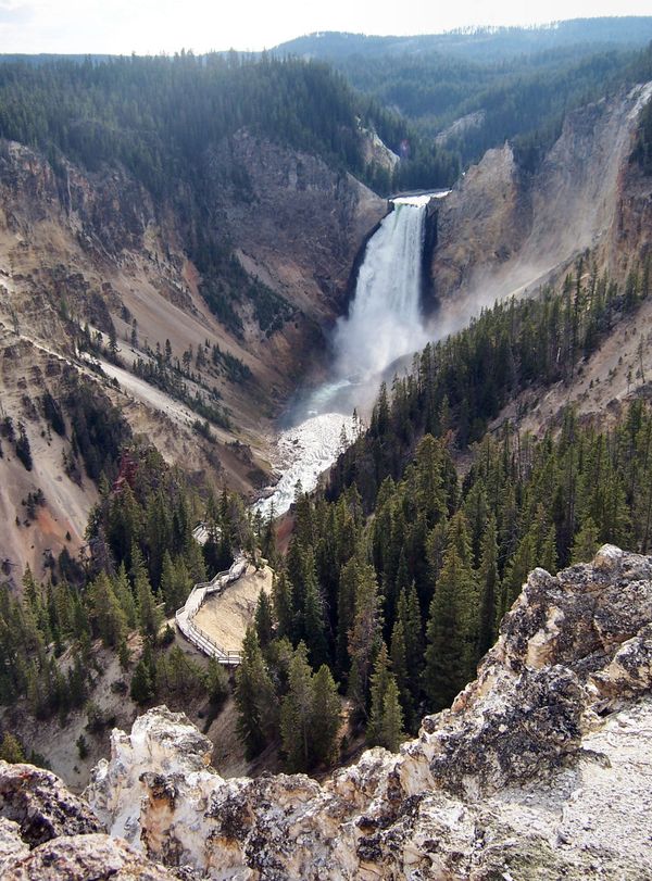 Lookout Point Yellowstone