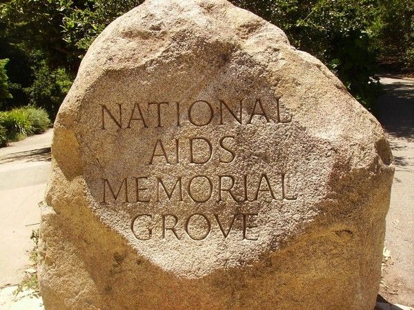 National Aids Memorial Grove Golden Gate Park San Francisco