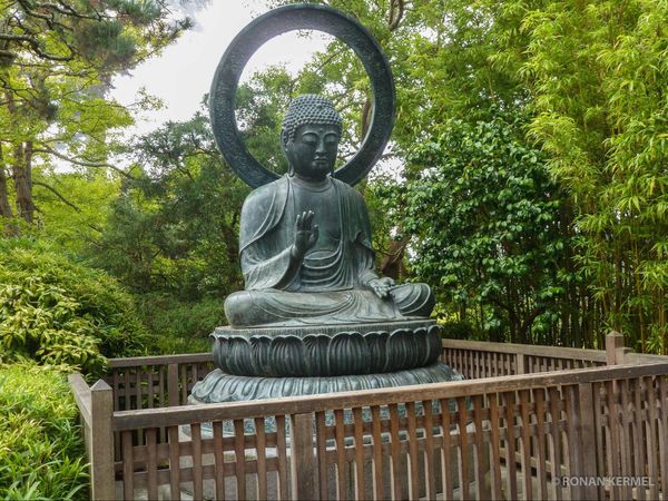 Statue de Buddha Japanese Tea Garden
