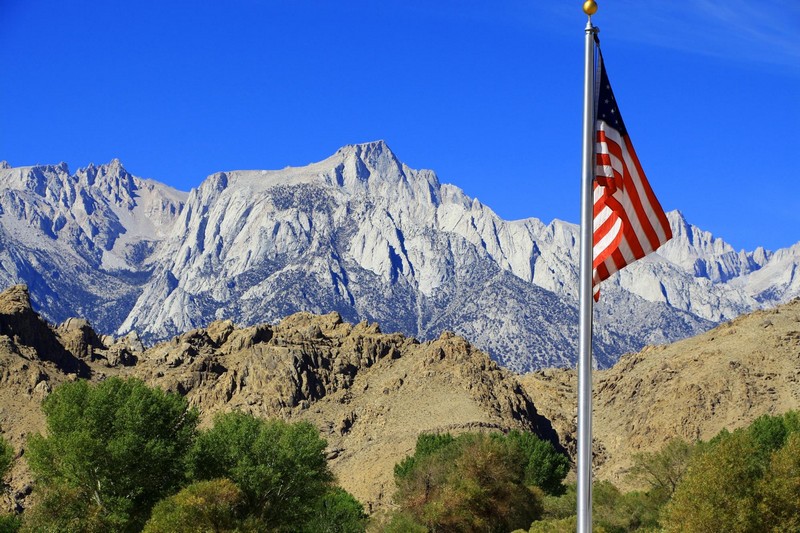 Mount Whitney depuis Lone Pine