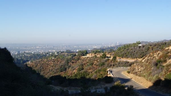 Vers le Panneau Hollywood