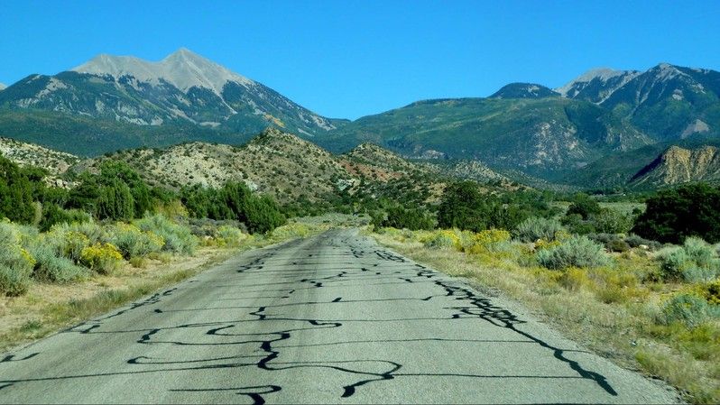 La Sal Mountain Loop Road