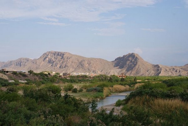 Vue lointaine de Terlingua