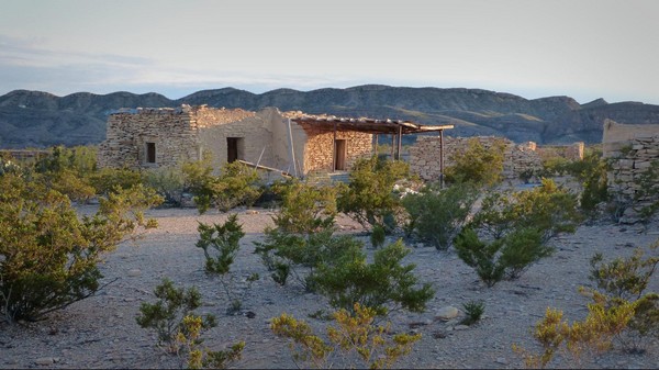 Vestige d’une ancienne maison de mineur Terlingua