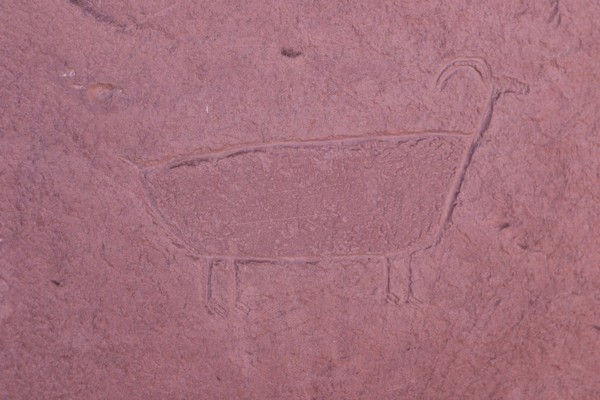 Pétroglyphes bighorn