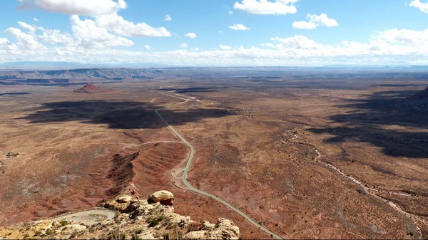 Panorama depuis la Moki Dugway