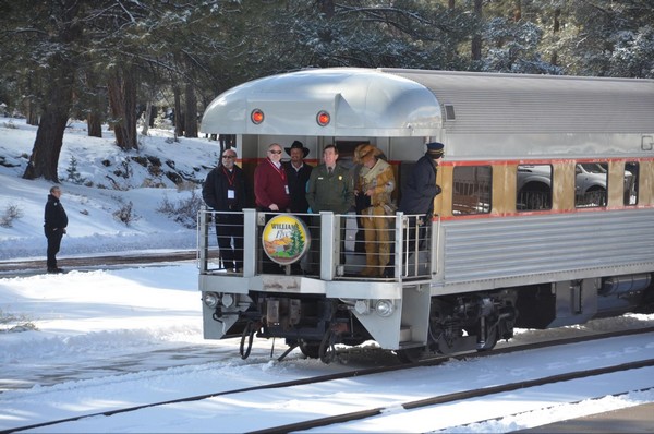 Grand Canyon Railway en hiver