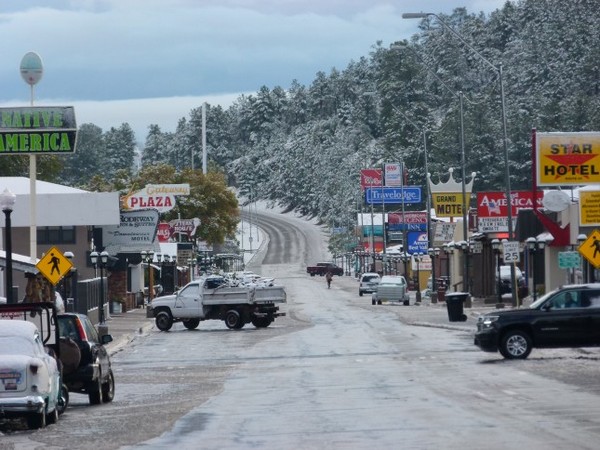 Williams Arizona sous la neige