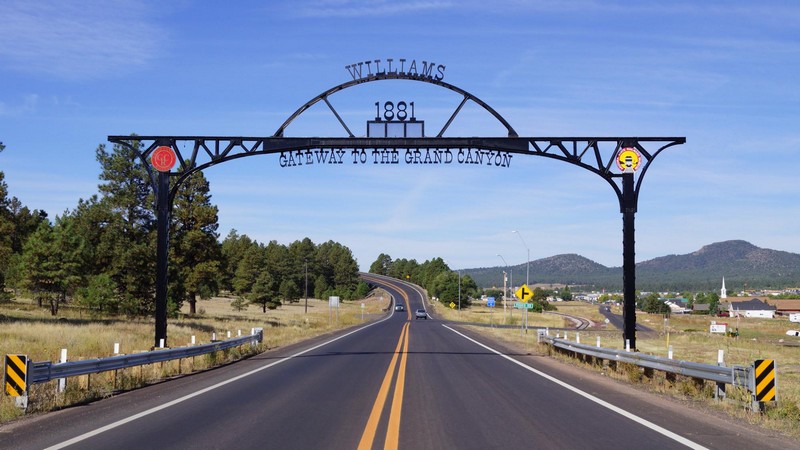 Williams Arizona portique entrée