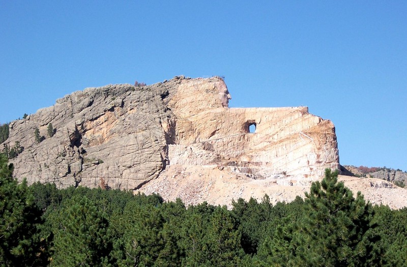 Crazy Horse Memorial dakota du sud