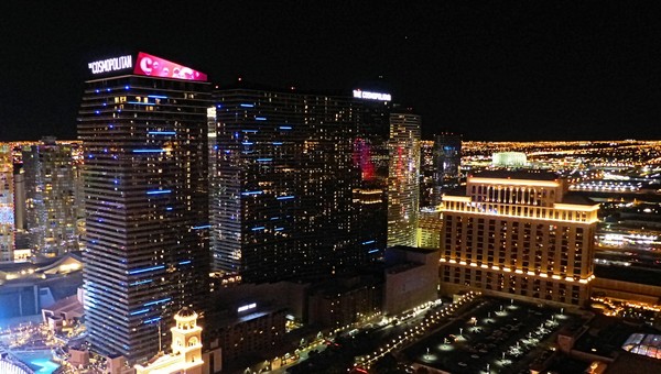 Cosmopolitan Las Vegas de nuit