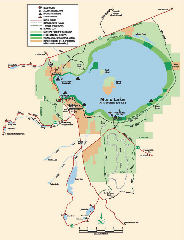 Plan Mono Lake