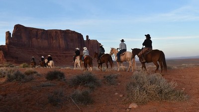 Balade à cheval Monument Valley