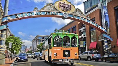 Trolley Bus San Diego
