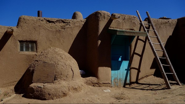 Four Hornos Taos Pueblo