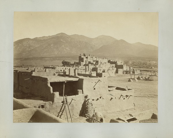 Taos Pueblo en 1873