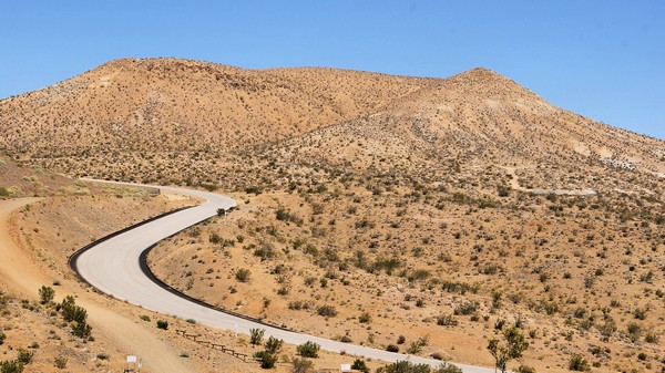 Route d'accès à Randsburg